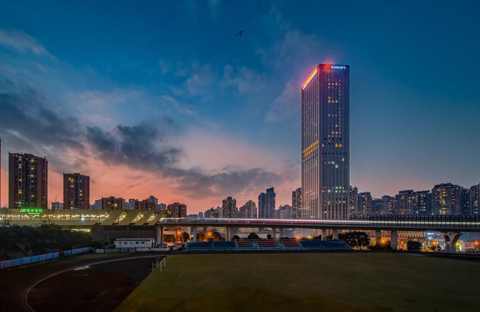 โรงแรมแมริออท ฉงชิง ฉงชิ่ง ภายนอก รูปภาพ